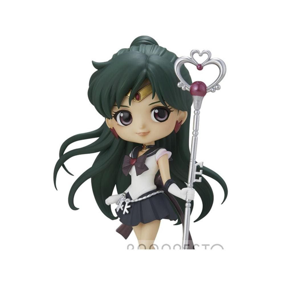 Mega House PVC Figures Sailor Moon Eternal Qposket-Sailor Pluto Ver.A-