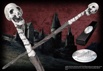 Noble Collection Death Eater Character Wand ‰ÛÒ Skull