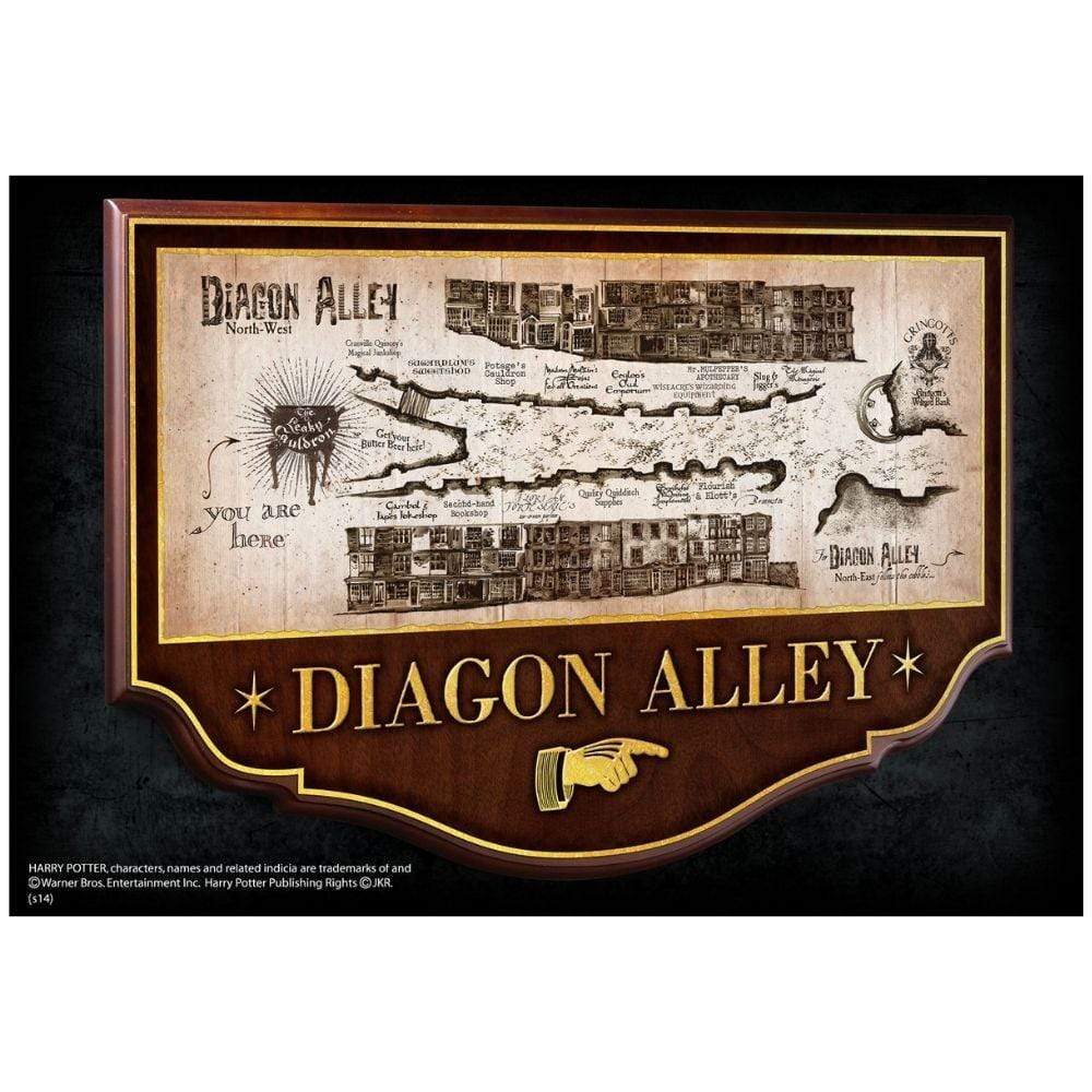 Noble Collection Harry Potter Diagon Alley Wall Plaque