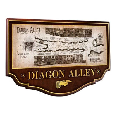Noble Collection Harry Potter Diagon Alley Wall Plaque