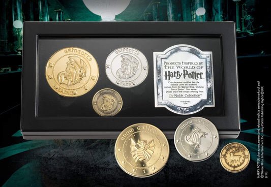 Noble Collection Harry Potter Harry Potter Gringotts Coin Collection