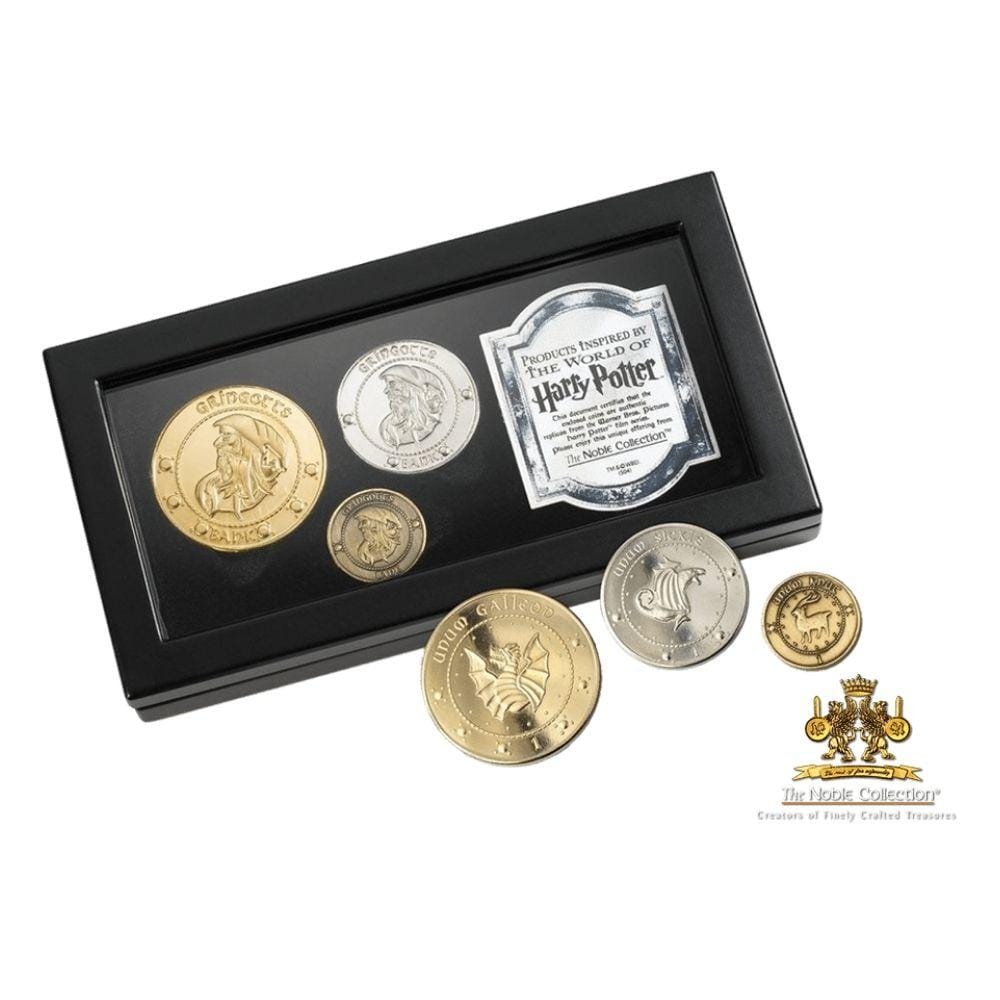 Noble Collection Novelty Harry Potter Gringotts Coin Collection