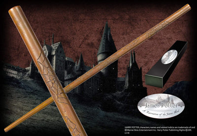 Noble Collection Harry Potter James Potter Character Wand