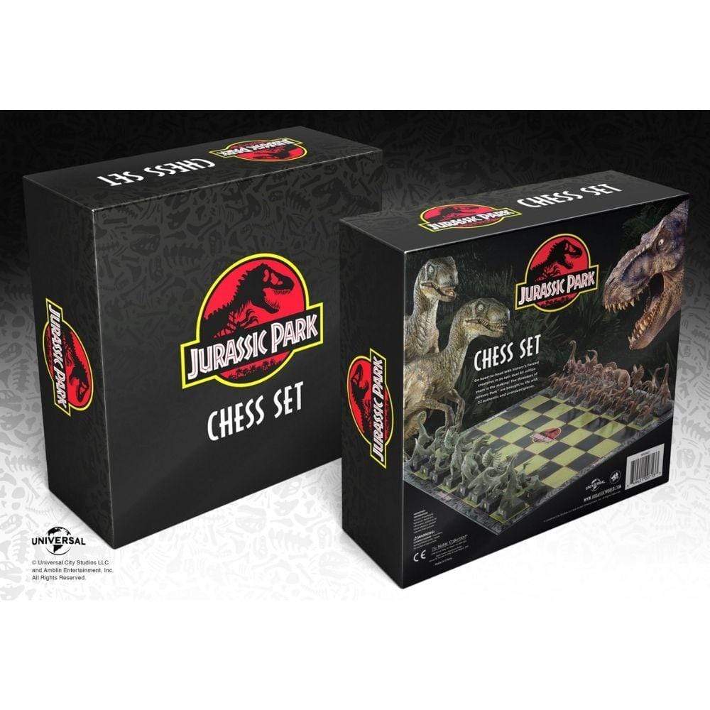Jurassic park chess set