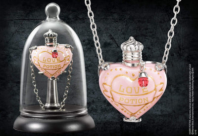 Noble Collection Love Potion Pendant and Display