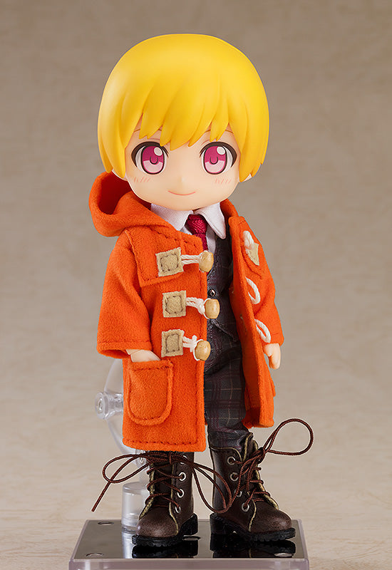 Nendoroid Doll Warm Clothing Set: Boots & Duffle Coat (Orange)