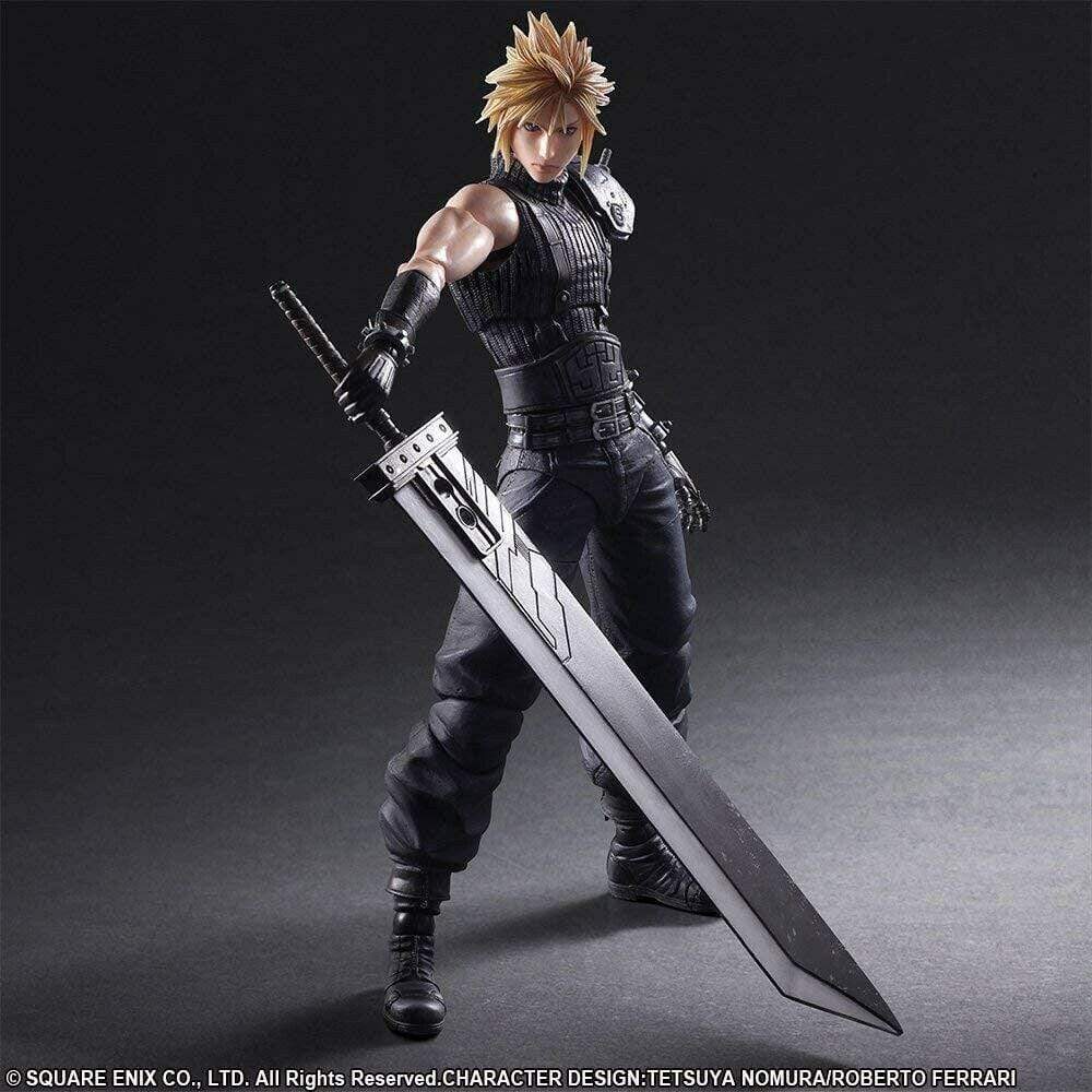 Square Enix Action Figure Play Arts Kai Cloud Strife Remake ver.