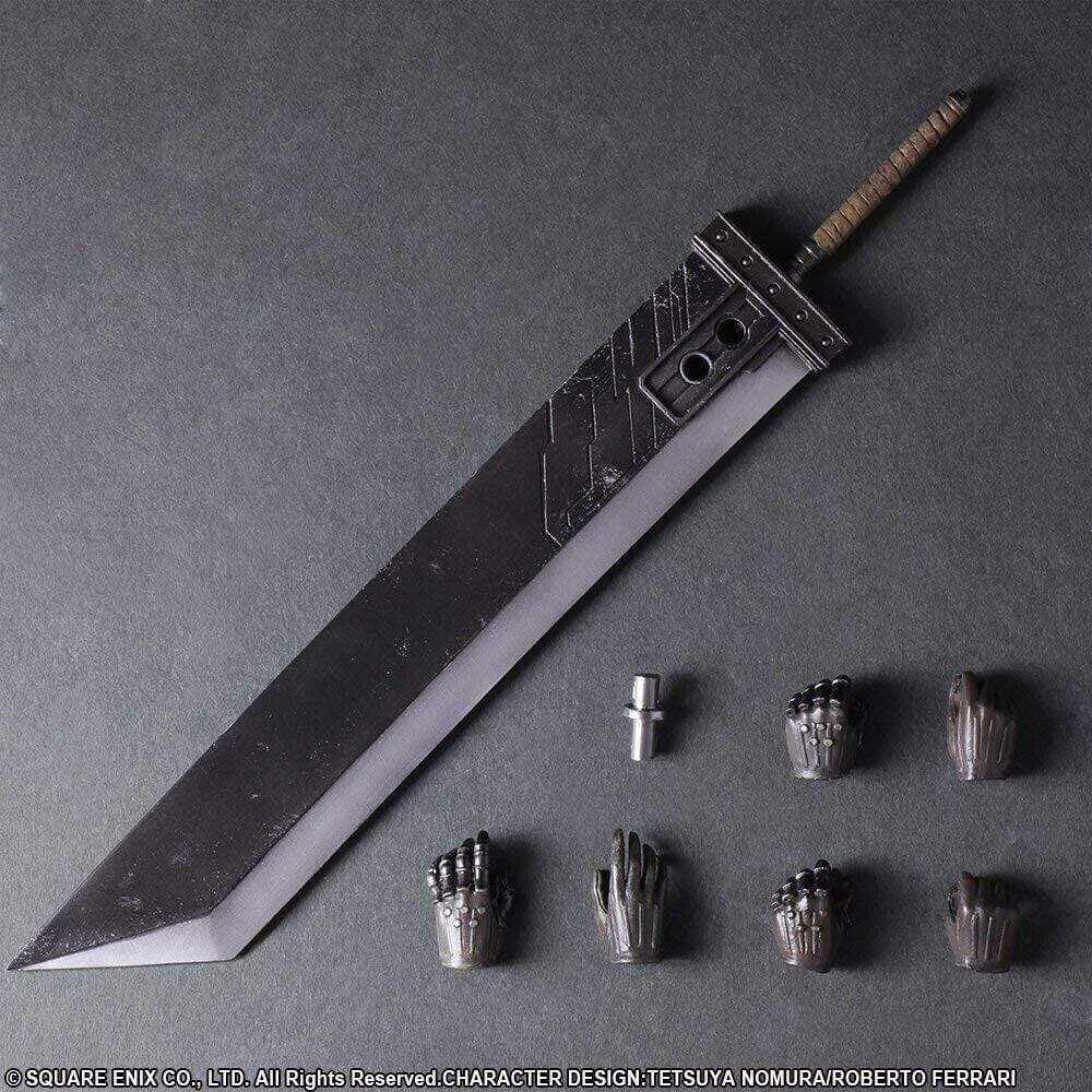 Square Enix Action Figure Play Arts Kai Cloud Strife Remake ver.