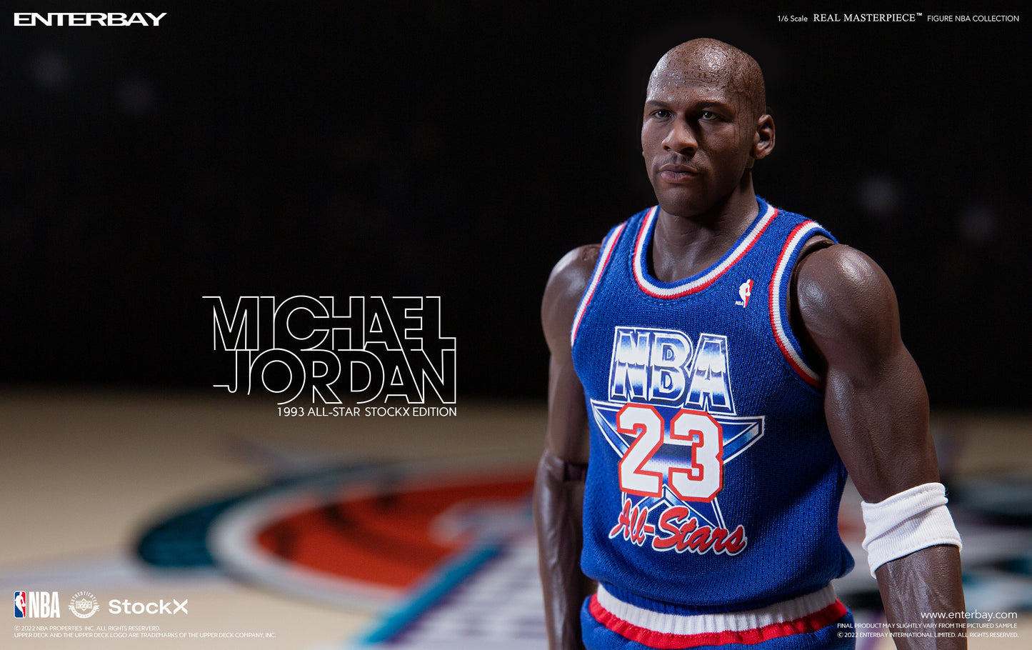 1/6 REAL MASTERPIECE NBA COLLECTION: MICHAEL JORDAN All Star 1993 Edition