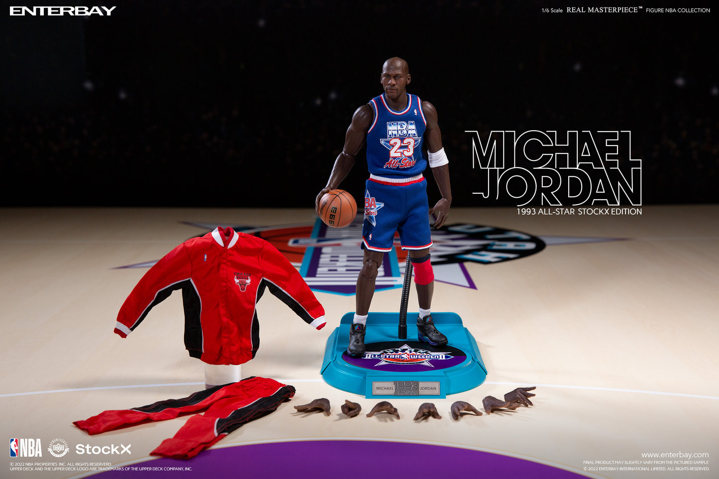 1/6 REAL MASTERPIECE NBA COLLECTION: MICHAEL JORDAN All Star 1993 Edition