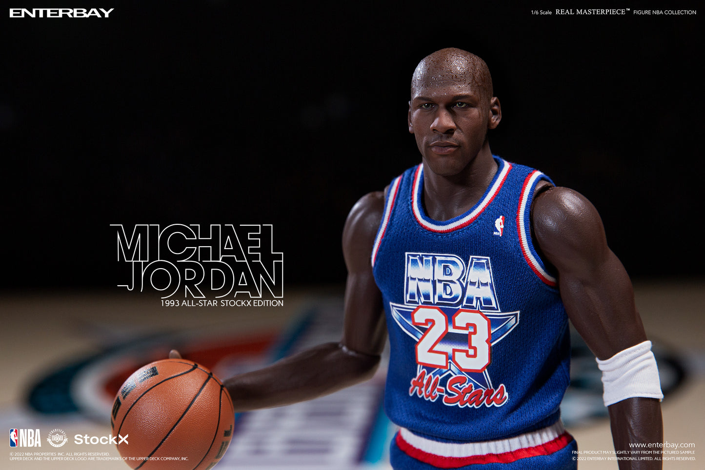 1/6 REAL MASTERPIECE NBA COLLECTION: MICHAEL JORDAN All Star 1993 Edition