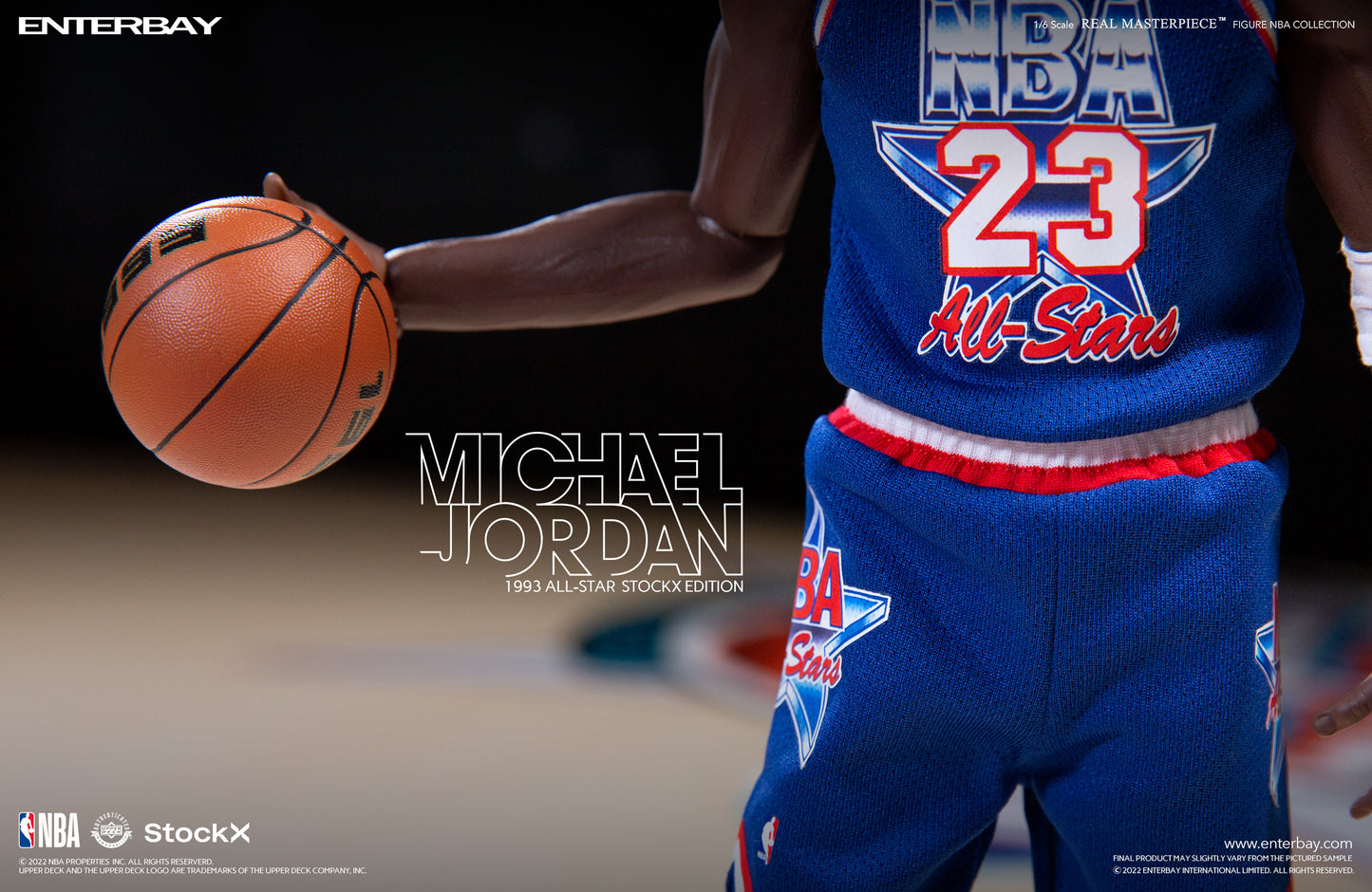 1/6 REAL MASTERPIECE NBA COLLECTION: MICHAEL JORDAN All Star 1993 Edition