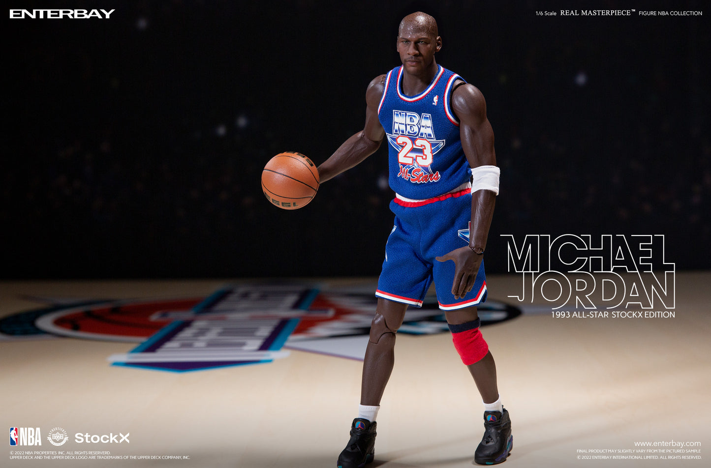 1/6 REAL MASTERPIECE NBA COLLECTION: MICHAEL JORDAN All Star 1993 Edition