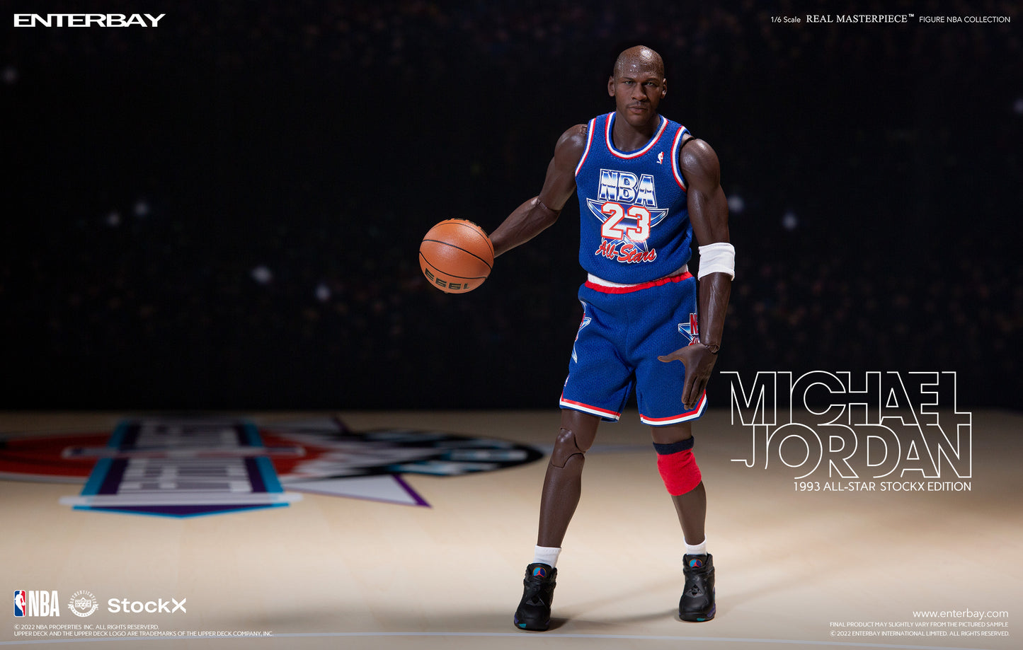 1/6 REAL MASTERPIECE NBA COLLECTION: MICHAEL JORDAN All Star 1993 Edition