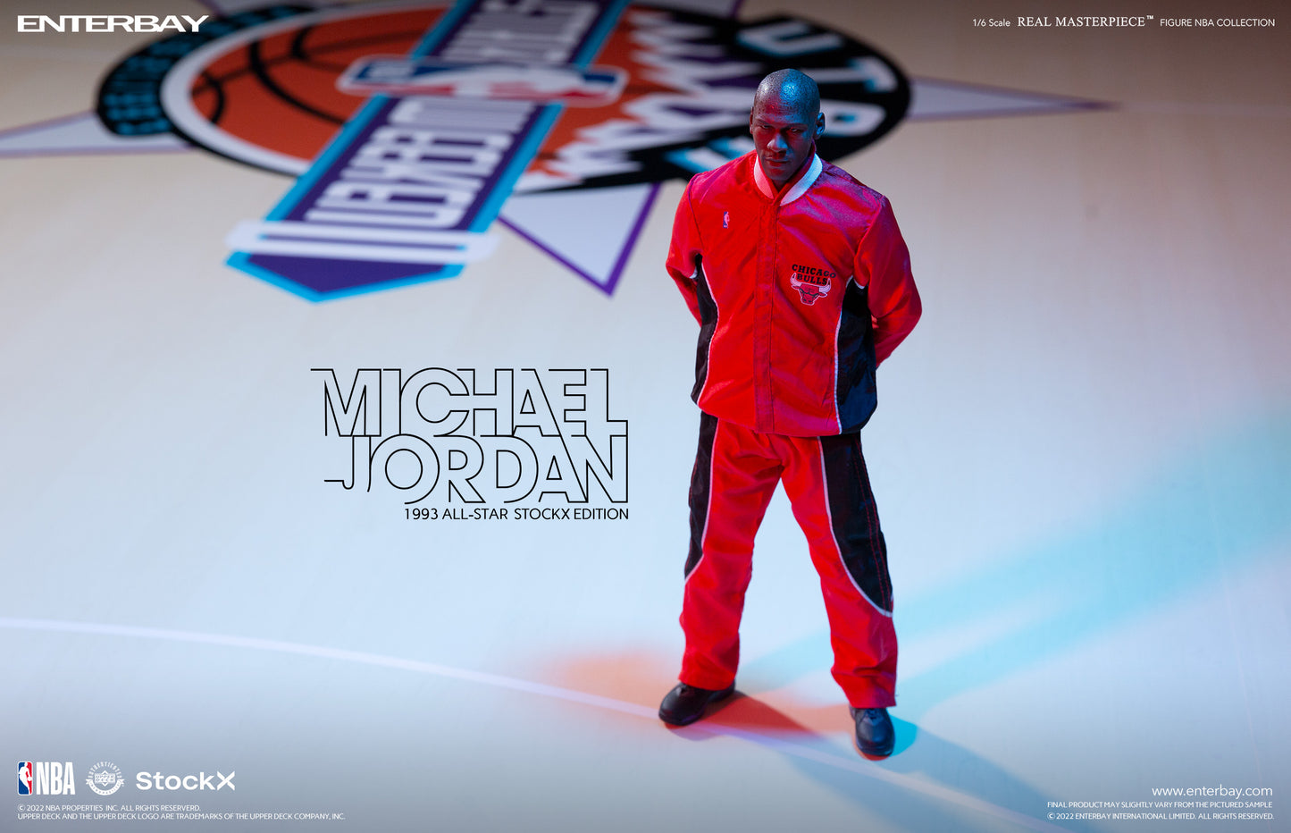 1/6 REAL MASTERPIECE NBA COLLECTION: MICHAEL JORDAN All Star 1993 Edition