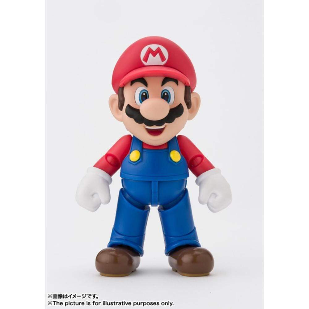 Tamashii Nation Action Figure S.H.Figuarts "Super Mario" Mario (New Package Ver.)