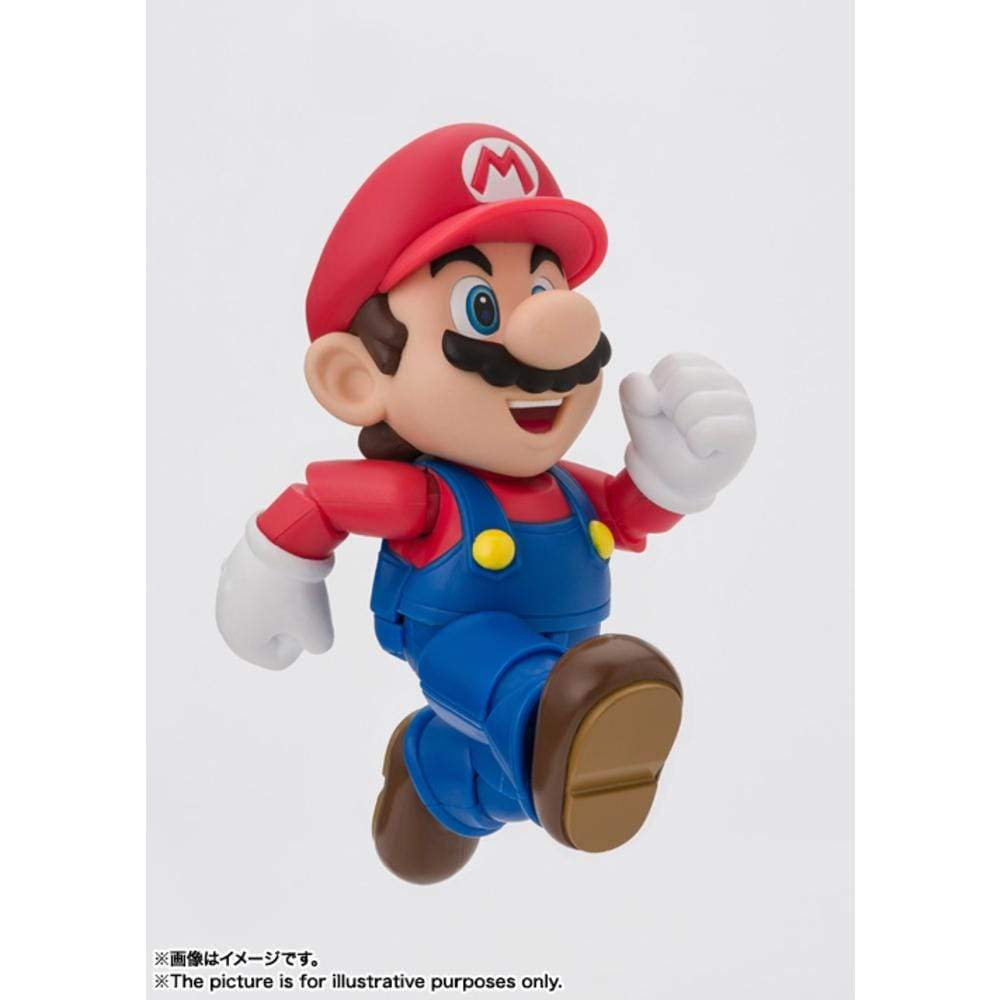 Tamashii Nation Action Figure S.H.Figuarts "Super Mario" Mario (New Package Ver.)