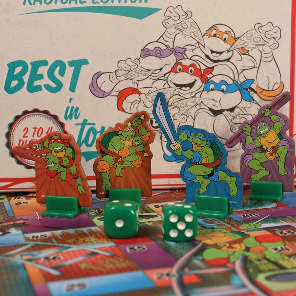 Teenage Mutant Ninja Turtles Sewers & Ladders board game