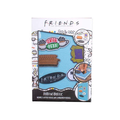 The Little Things Friends Velcro Notebook With Patches
