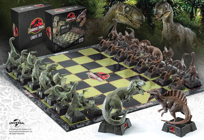 The Little Things Jurassic park chess set