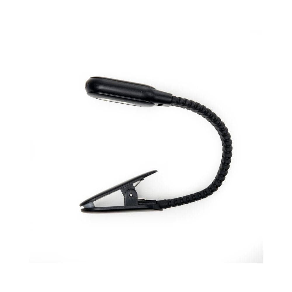 Rechargable Clip Book Light Black