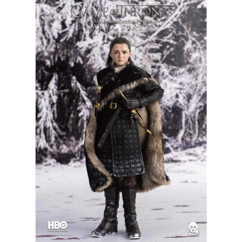 ThreeZero Action Figures Game of Thrones ‰ÛÒ 1/6 Arya Stark (Season 8)