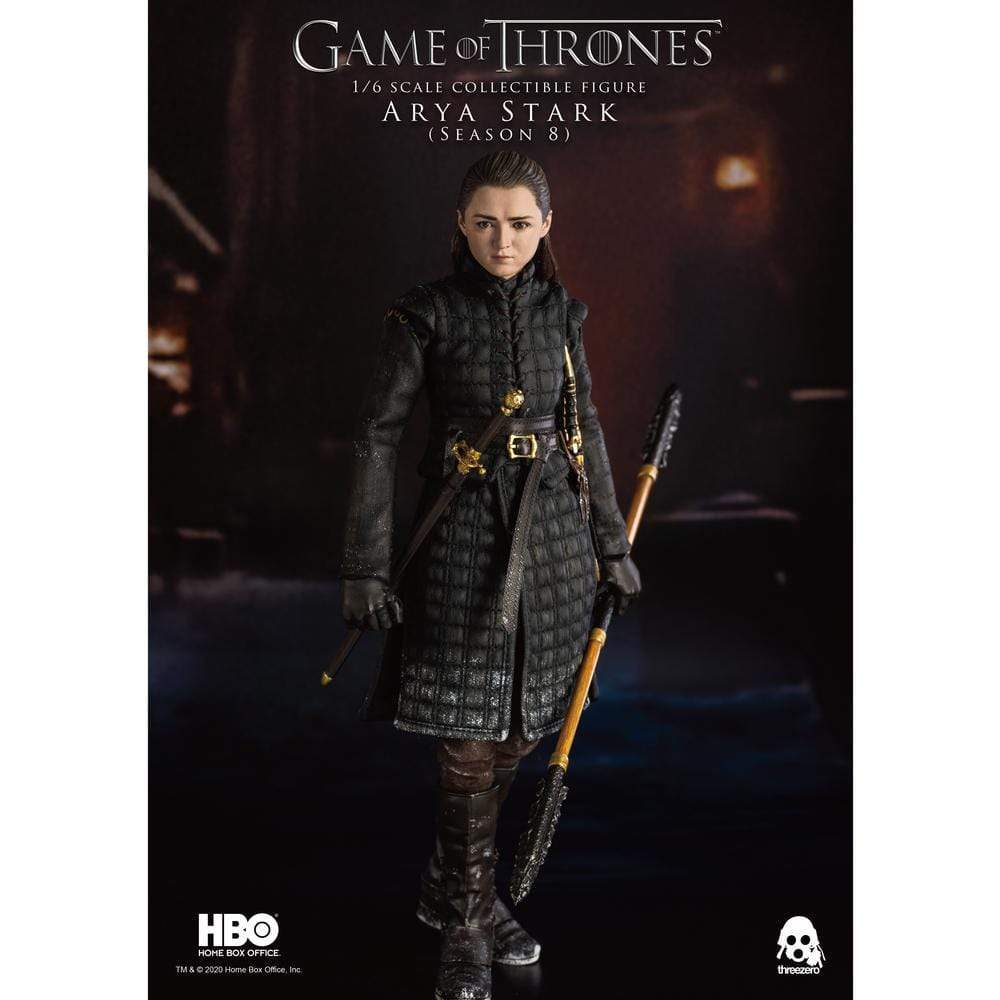 ThreeZero Action Figures Game of Thrones ‰ÛÒ 1/6 Arya Stark (Season 8)