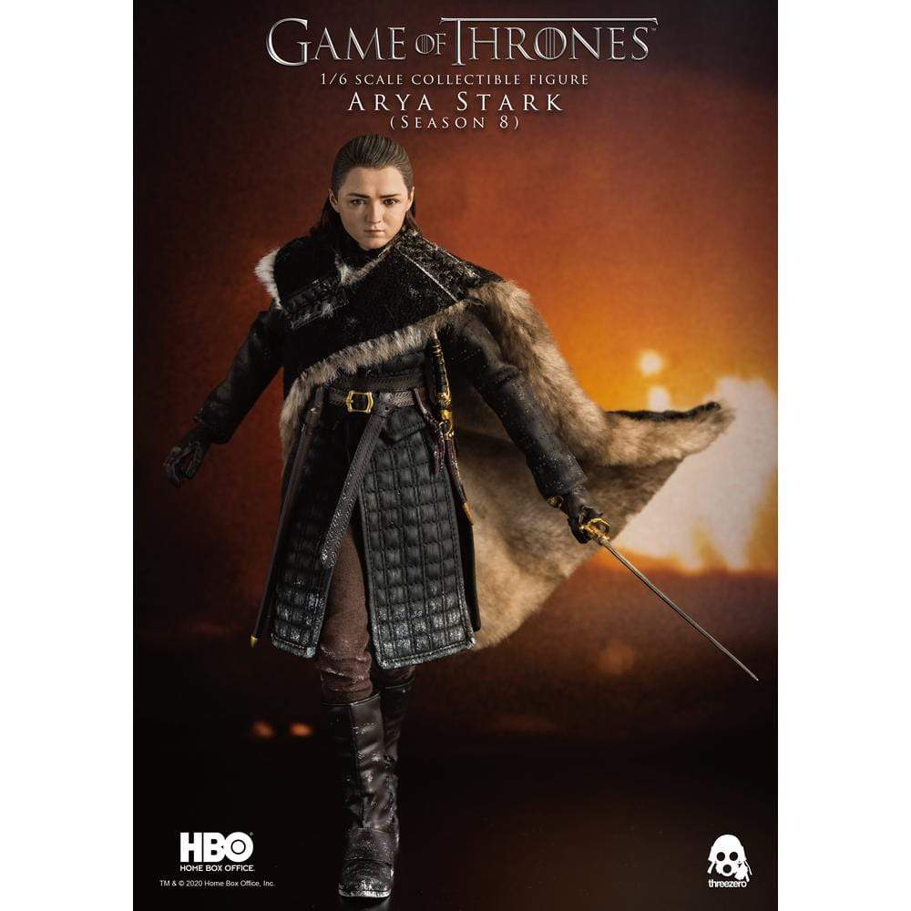 ThreeZero Action Figures Game of Thrones ‰ÛÒ 1/6 Arya Stark (Season 8)