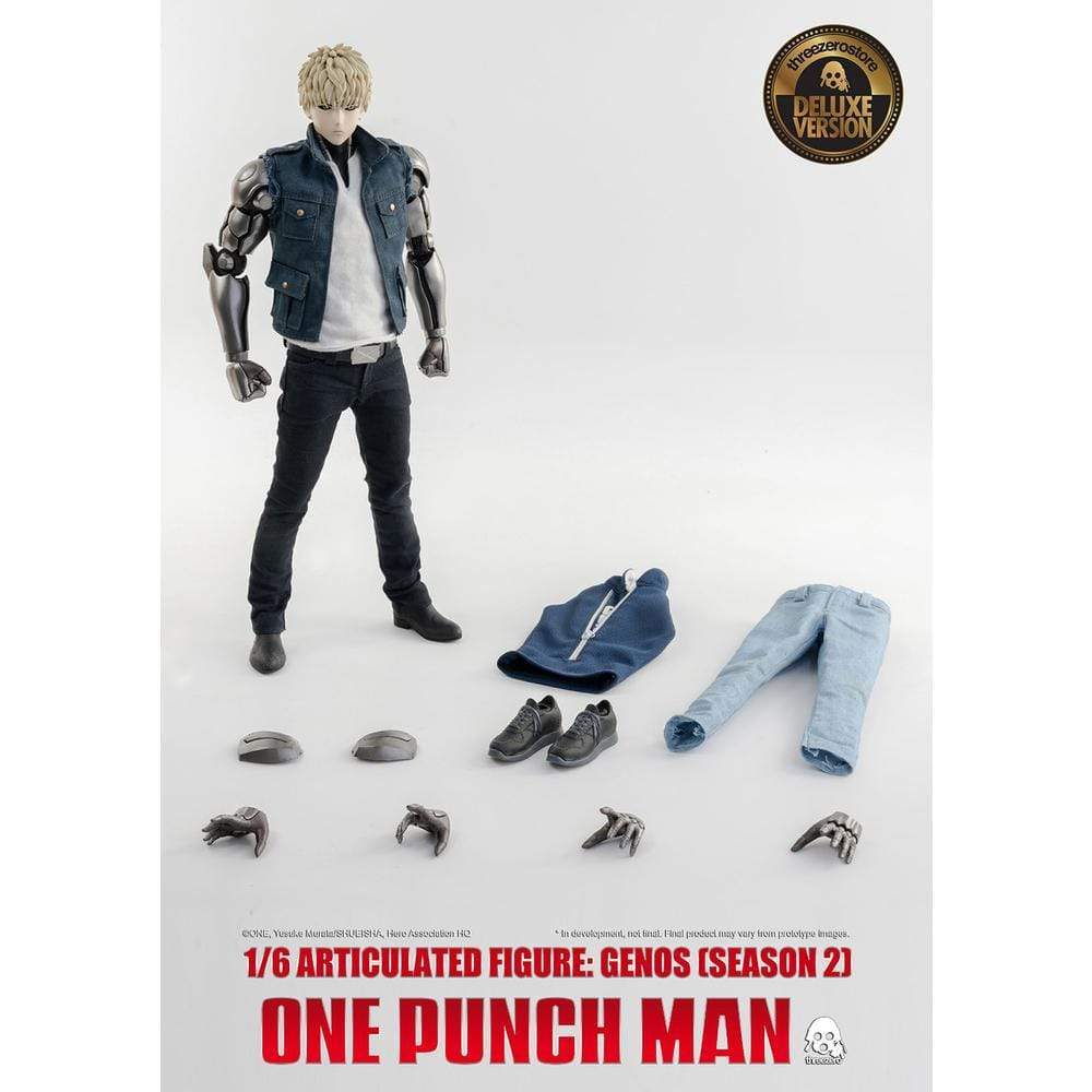 ThreeZero 1/6th Scale Figure ONE PUNCH MAN: GENOS ( SEASON 2) - Deluxe