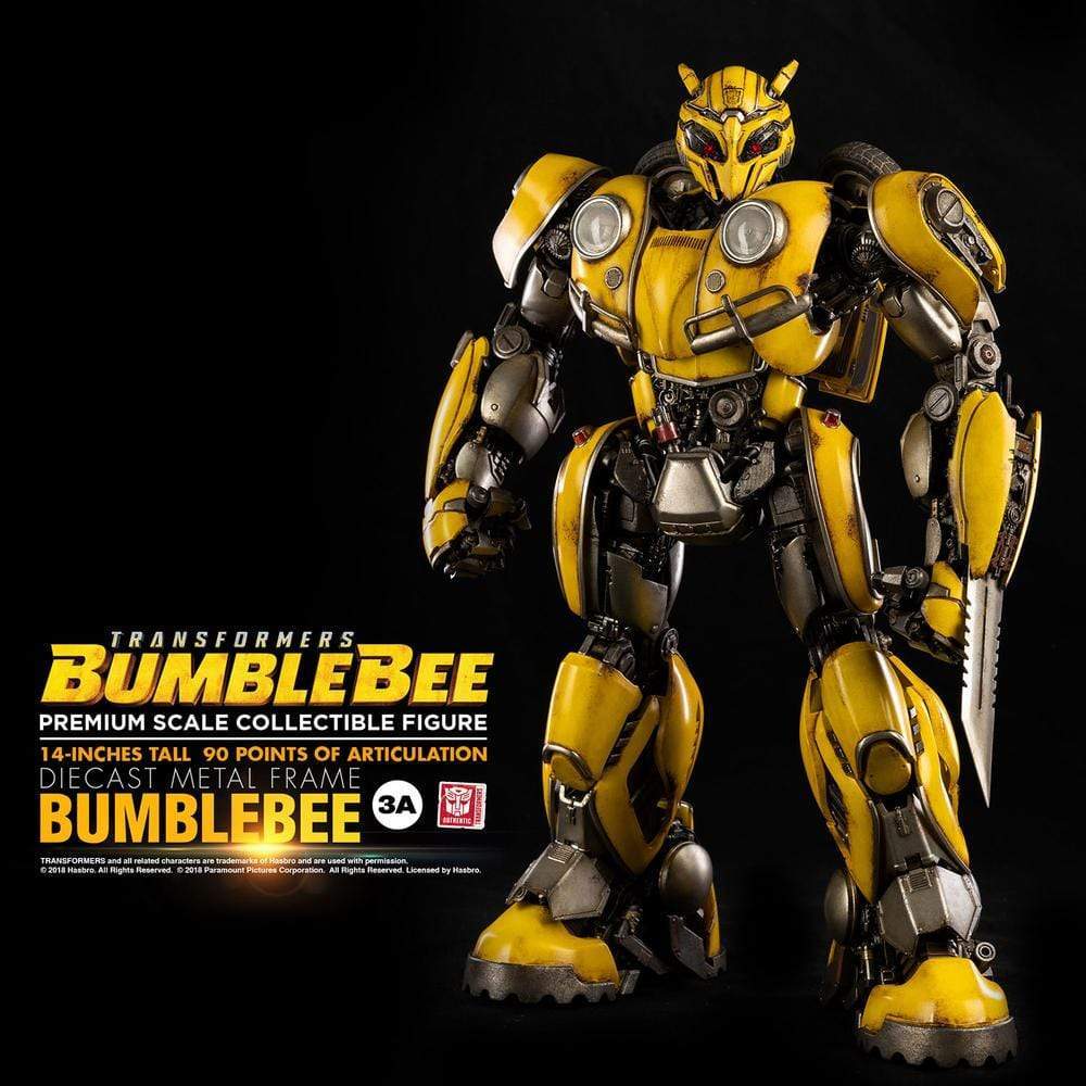 ThreeZero Diecast Figures Transformers Bumblebee ‰ÛÒ Bumblebee Premium Scale