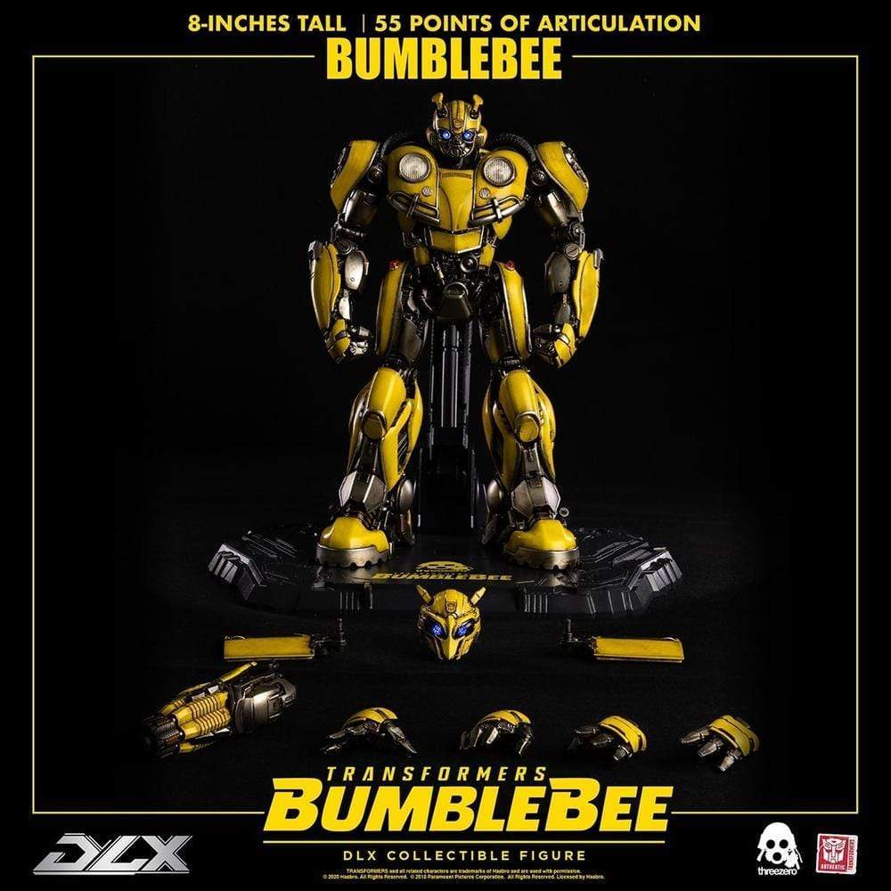 ThreeZero Diecast Figures Transformers BUMBLEBEE DLX Bumblebee