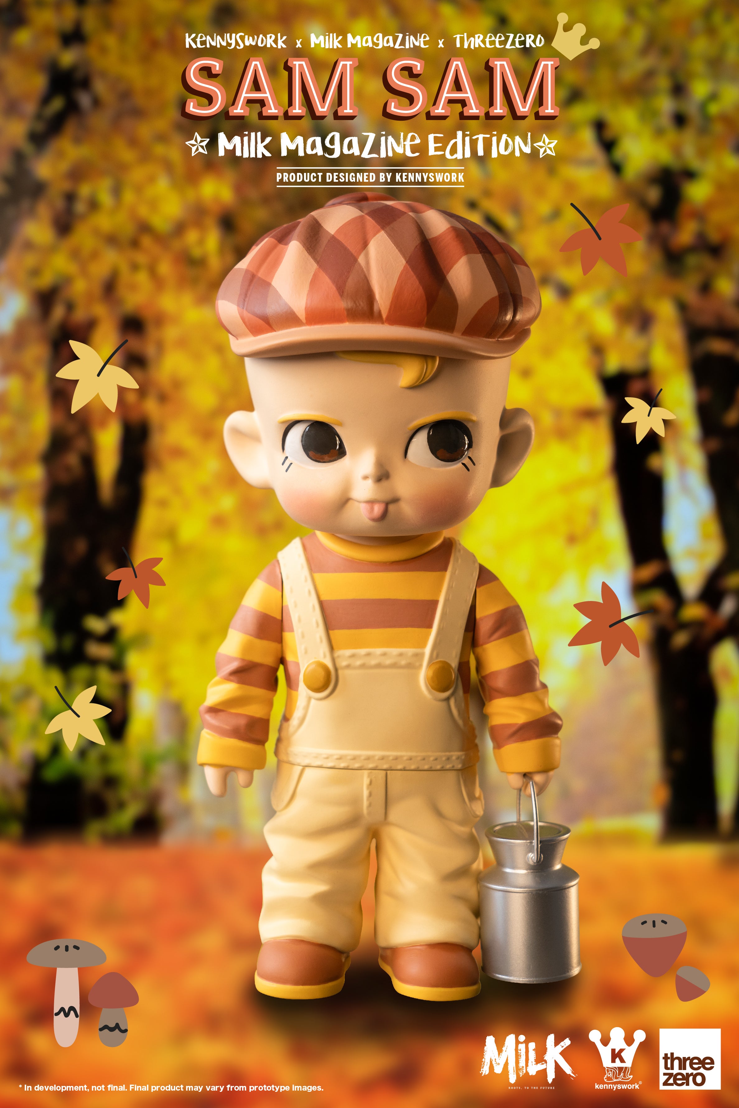 Kennyswork X threezero Sam Sam Milk Magazine Edition