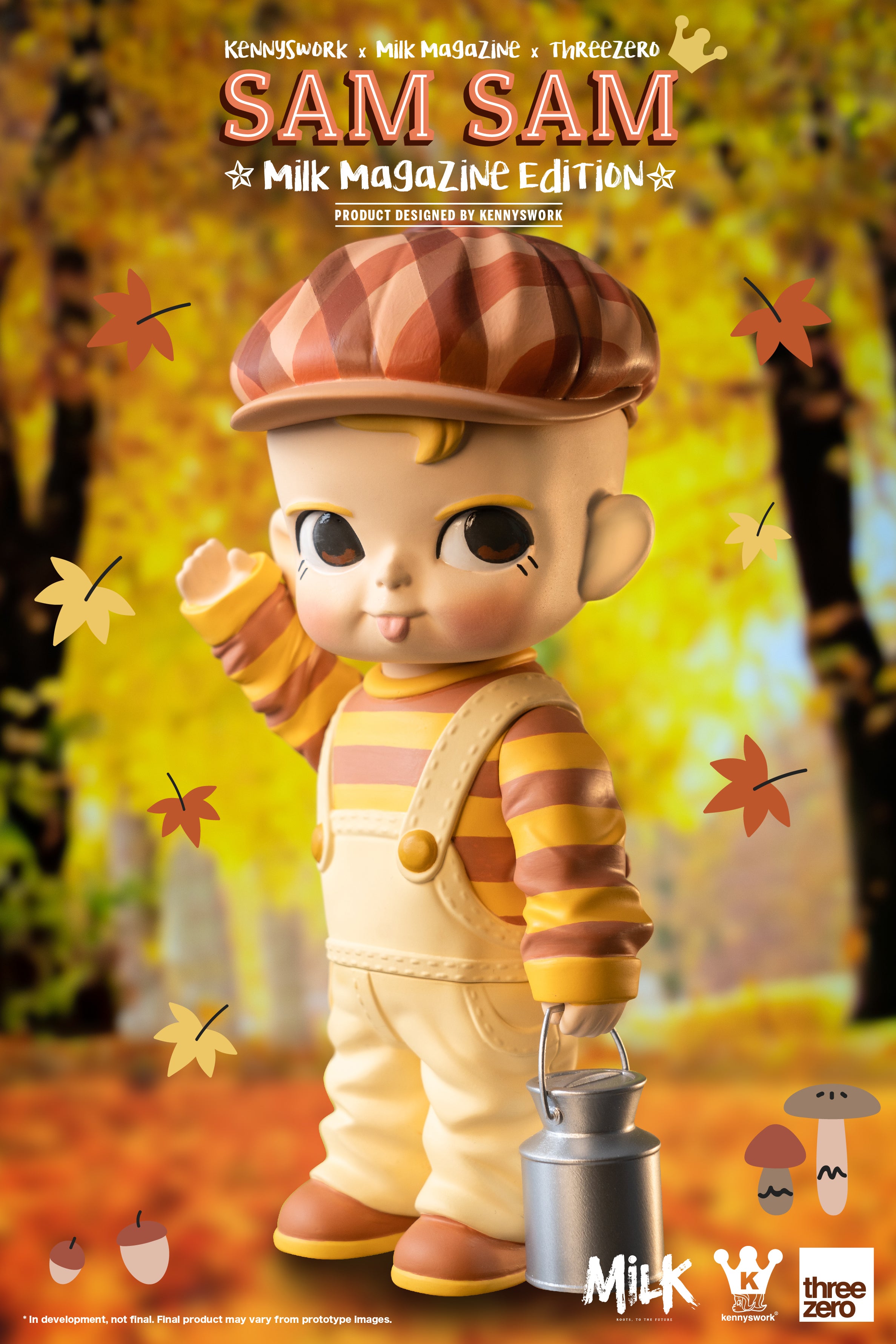 Kennyswork X threezero Sam Sam Milk Magazine Edition