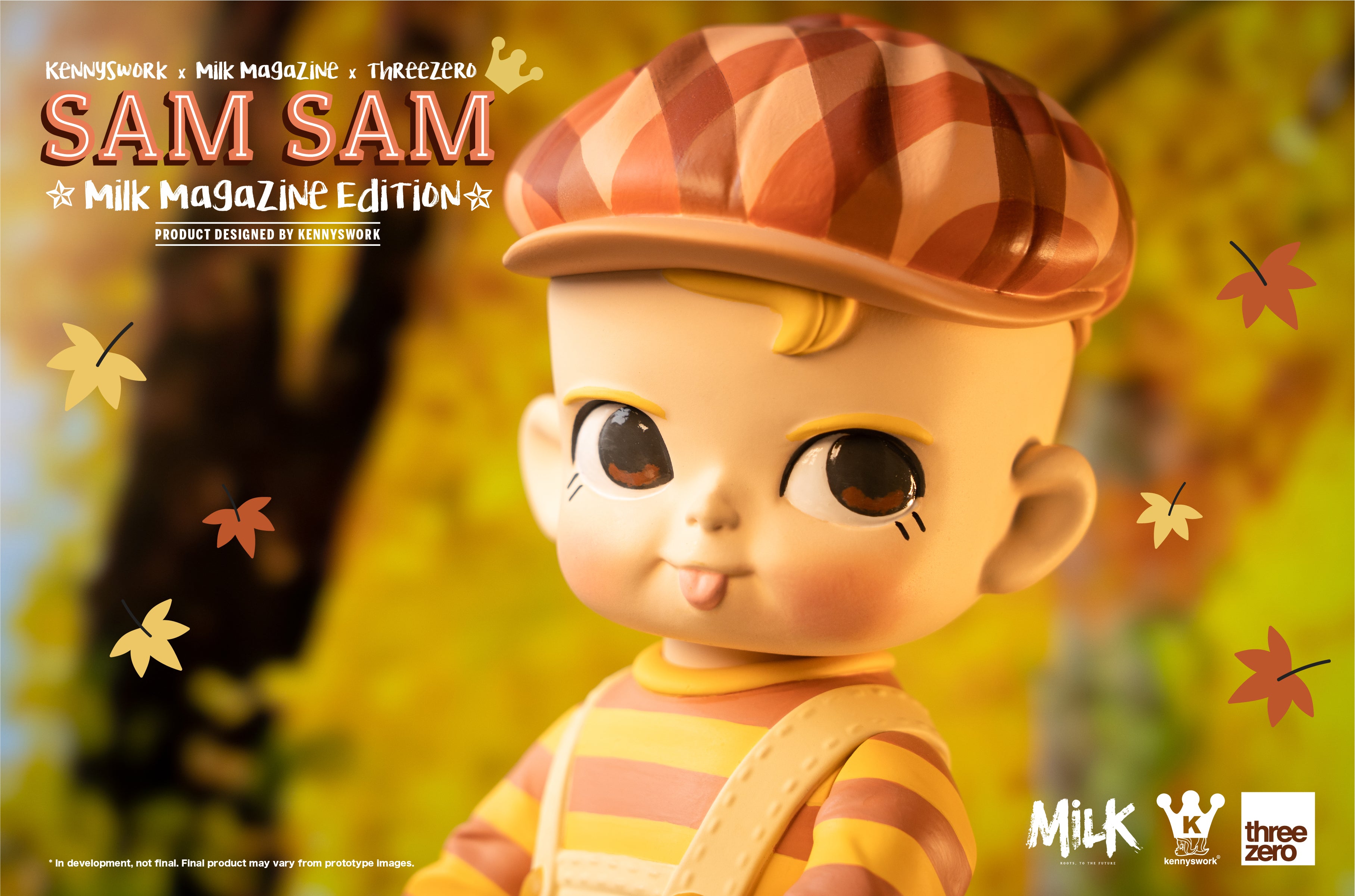 Kennyswork X threezero Sam Sam Milk Magazine Edition