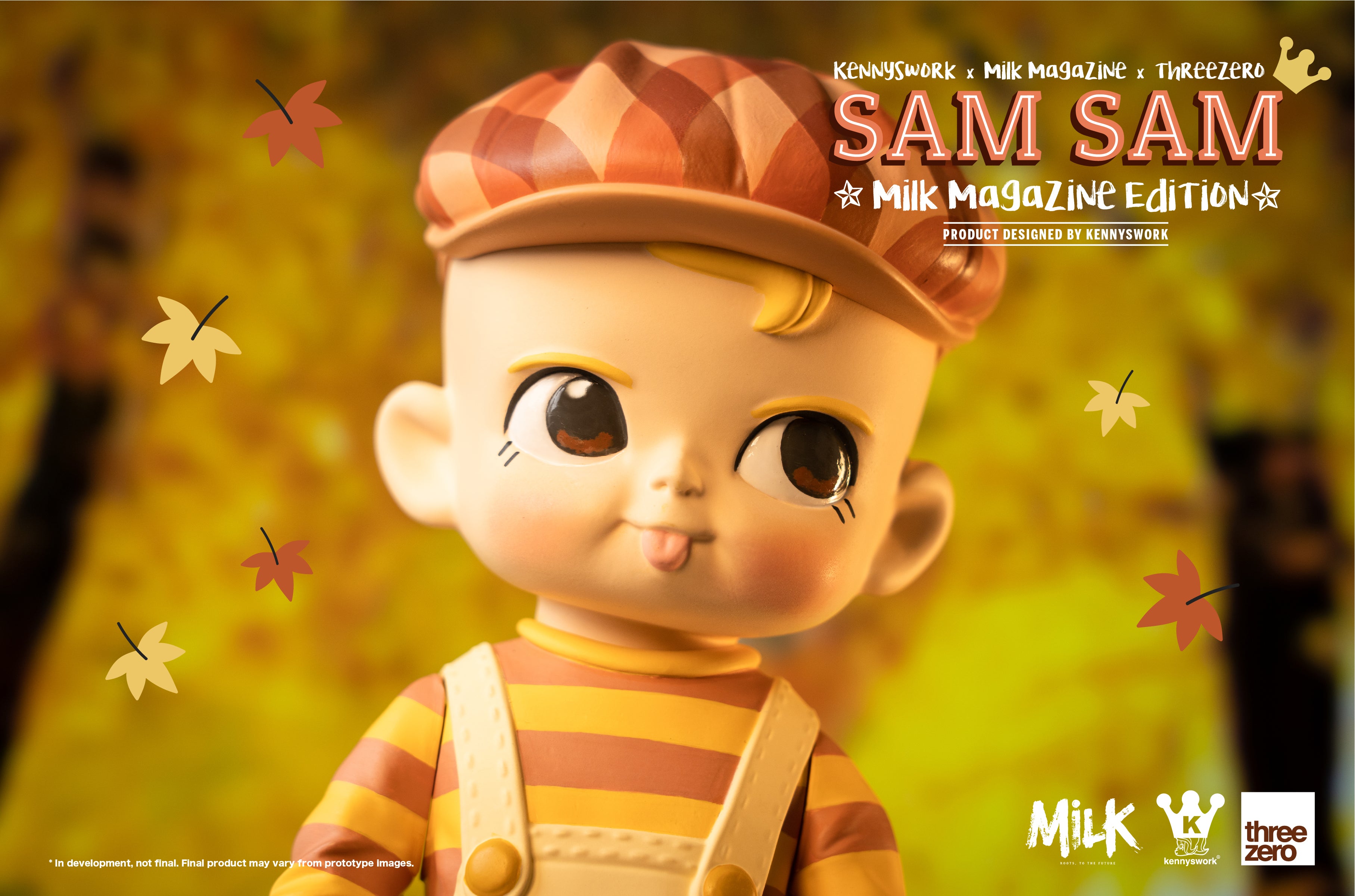 Kennyswork X threezero Sam Sam Milk Magazine Edition