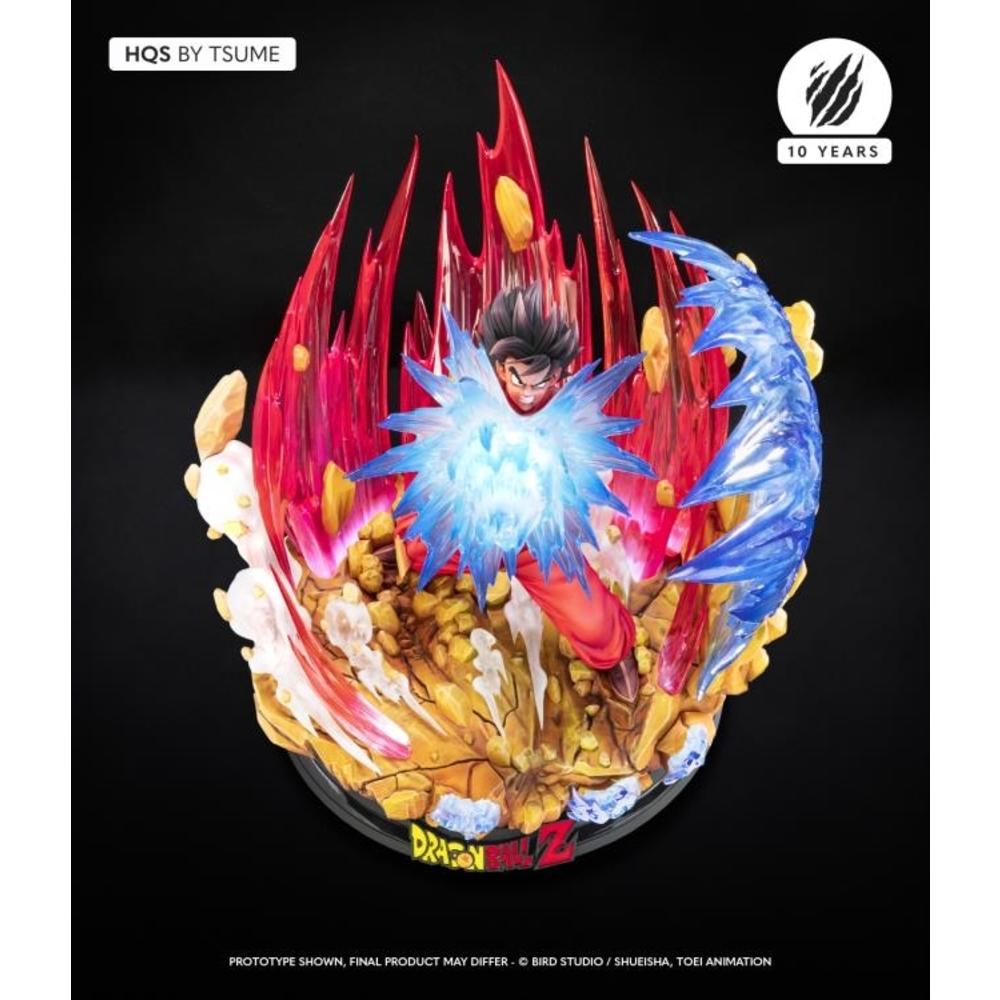 Tsume Art Resin Statues Dragon Ball Z HQS Goku Kaio-ken 1/6 Scale Limited Edition Statue